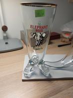 Glazen elephant beer.carlsberg., Verzamelen, Biermerken, Ophalen, Zo goed als nieuw