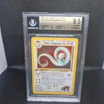 Erika's Dragonair Holo Gym Heroes 1st Edition BGS 9.5, Ophalen of Verzenden, Zo goed als nieuw