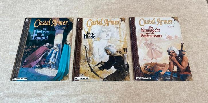 Henri Reculé - Castel Armer - 5 delen - gesigneerd, Boeken, Stripverhalen, Zo goed als nieuw, Ophalen of Verzenden