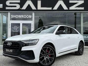 Audi Q8 50 TDi Quattro_SLINE_SHADOW_CAMERA3D_CARPLAY beschikbaar voor biedingen