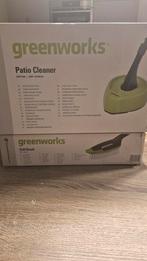 Greenworks patiocleaner en softbrush, Tuin en Terras, Ophalen of Verzenden, Nieuw