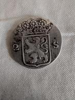 Holland Dubbele Wapen Stuiver 1790 Nederland, Zilver, Overige waardes, Ophalen of Verzenden, Vóór koninkrijk