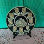 Oud keramisch sierbord van de 9 Belgische Provincies, Enlèvement ou Envoi