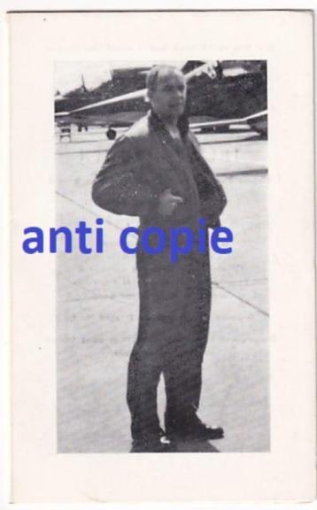 Abl Theo Teeuwen Pilote Major en service commandé Dinant 198, Envoi, Armée de l'air, Photo ou Poster