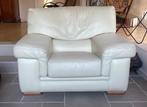 WIT LEDEREN ZETELS, Huis en Inrichting, Ophalen, Zo goed als nieuw, Leer