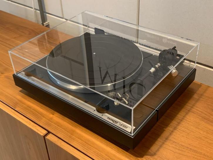B-keus stofkap Smoked Thorens TD-316, TD-318, TD-320, TD-321, TV, Hi-fi & Vidéo, Tourne-disques, Neuf, Pièce tourne-disques, Thorens