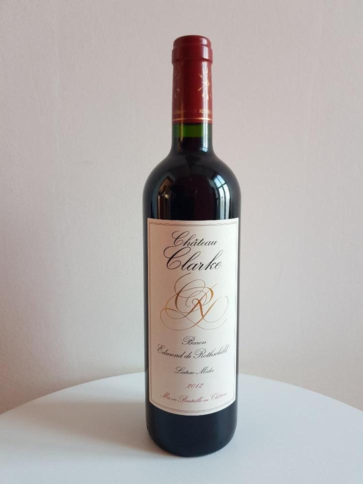 Chateau Clarke 2012, Verzamelen, Wijnen, Nieuw, Rode wijn, Frankrijk, Vol, Ophalen of Verzenden