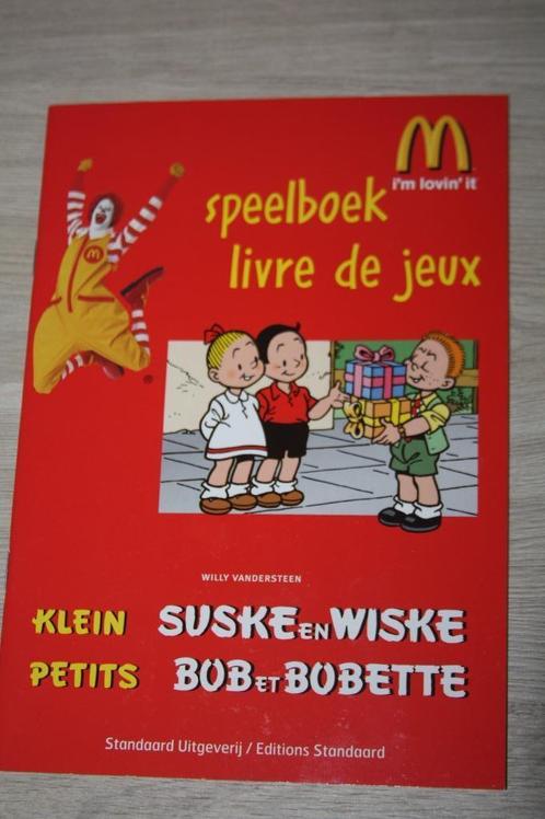 Klein Suske en Wiske speelboek ( +- A5 formaat ) als nieuw, Collections, Personnages de BD, Comme neuf, Livre ou Jeu, Bob et Bobette