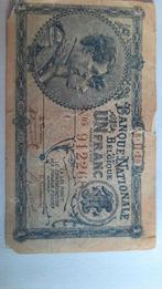 1 frank, Postzegels en Munten, Ophalen of Verzenden