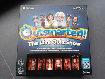 GEZELSCHAPSSPEL - OUTSMARTED: The Live Quiz Show beschikbaar voor biedingen