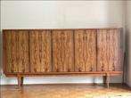 vintage XL sideboard palissander Mid-Century, Huis en Inrichting, Ophalen, Met deur(en), Mid - century, Zo goed als nieuw