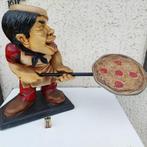 POSTUURBEELD PIZZAIOLO PIZZA ITALIA FULL RESIN ORIGINEEL, Verzamelen, Ophalen, Gebruikt, Overige typen