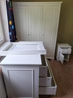 Kinderkamer (3deurskast, commode en nachtkastje), Kinderen en Baby's, Kinderkamer | Commodes en Kasten, Ophalen, Gebruikt, Kast