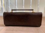 Vintage krokodillen handtas, Handtassen en Accessoires, Portemonnees, Ophalen of Verzenden, Zo goed als nieuw