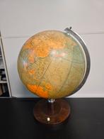 Antieke wereldbol, Ophalen of Verzenden, Zo goed als nieuw