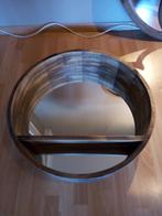 2  Hangspiegels, Huis en Inrichting, Woonaccessoires | Spiegels, Ophalen, Rond, Zo goed als nieuw, 75 tot 100 cm
