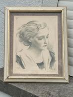 dessin signe louis buisseret, Antiquités & Art, Enlèvement ou Envoi