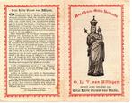 devotieprentje OLV van Affligem, Verzamelen, Religie, Ophalen of Verzenden, Christendom | Katholiek