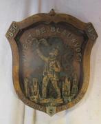 Mooi antieke Houten Spreuk - 21x26, Ophalen of Verzenden, Gebruikt