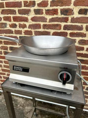 Wok à induction Menu System professionnel - Garantie 3 mois beschikbaar voor biedingen