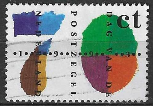 Nederland 1993 - Yvert 1454 - Dag van de postzegel (ST), Timbres & Monnaies, Timbres | Pays-Bas, Affranchi, Envoi