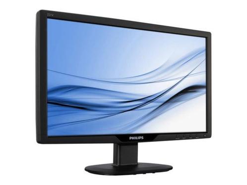 Ecran Philips LCD 22 pouces, Computers en Software, Monitoren, Gebruikt, 60 Hz of minder, DVI, VGA, Ingebouwde speakers, Overige typen