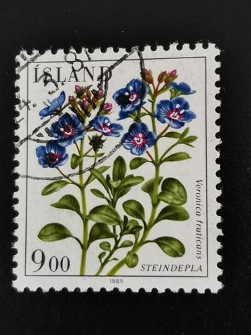 Islande 1985 - fleurs - veronica fruticans, Enlèvement ou Envoi, Islande, Affranchi