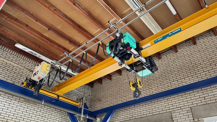 Rolbrug 6.700 mm / 5 ton / 2007 / Verlinde / izgst, Bricolage & Construction, Treuils et Palans, Utilisé, Électrique, Enlèvement ou Envoi