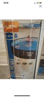 piscine bestway neuve & scellée 4.27 x 1.O7 steel pro max, Rond, Enlèvement, 400 cm ou plus, Neuf