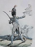 Grenadier à Pied Garde 3ème Régiment Hollandais 1810 Militar, Antiquités & Art, Enlèvement ou Envoi