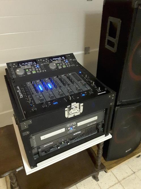 Complete dj-set/discobar/muziekinstallatie + speakers TSX15, Muziek en Instrumenten, Dj-sets en Draaitafels, Zo goed als nieuw