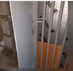 Te koop Deur met tralies L 2M x B 0.8M, Ophalen, Gebruikt, 80 tot 100 cm, Buitendeur