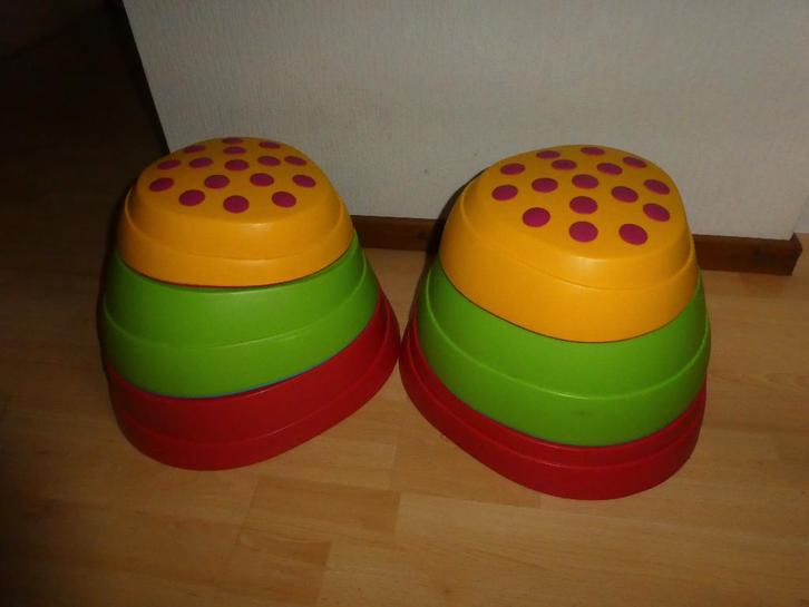 Omloop balanceereilandjes: turnen/ grove motoriek, Enfants & Bébés, Jouets | Autre, Comme neuf, Garçon ou Fille, Enlèvement ou Envoi