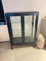 vitrinekast, Huis en Inrichting, Kasten | Vitrinekasten, Ophalen, Gebruikt, 100 tot 150 cm, 50 tot 100 cm