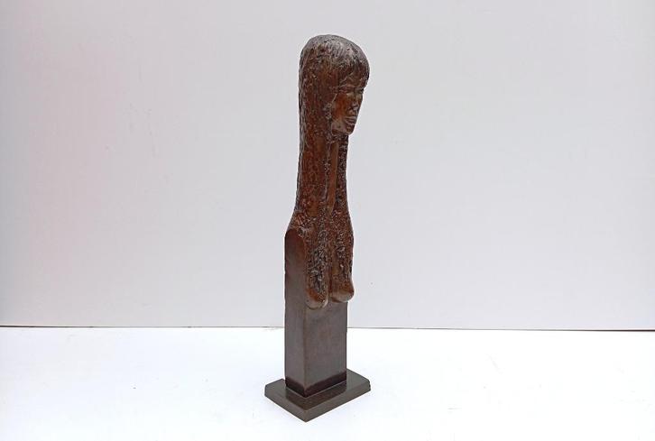 FERNAND DUBRAY 3/5 brons beeld, Antiek en Kunst, Antiek | Brons en Koper, Brons, Ophalen of Verzenden