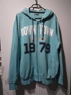 Sweat à capuche pour homme. XL (Tex) coloris turquoise, Comme neuf, Tex, Bleu, Autres tailles