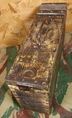 Caisse MG08 15 en bois jaune WW1, Collections, Enlèvement ou Envoi, Armée de terre, Autres types