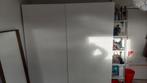Ikea kledingkast witte schuifdeuren 2 meter, Huis en Inrichting, Kasten | Kleerkasten, Ophalen, Gebruikt
