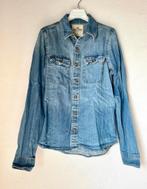 Jeanshemd Hollister maat M - €6, Kleding | Heren, Overhemden, Blauw, Zo goed als nieuw, Hollister, Halswijdte 39/40 (M)
