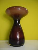 Knappe vintage glazen vaas paars / purper, Antiek en Kunst, Ophalen of Verzenden