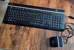 Clavier sans fil avec Receiver USB, Informatique & Logiciels, Enlèvement, Comme neuf, Sans fil