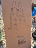 zwembad ladder + pomp, Enlèvement, Neuf, Piscines hors sol, 80 à 120 cm