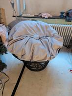 Loveuse ou fauteuil Papasan, Enlèvement, Utilisé, Papasian, Tissus