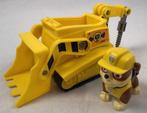 PAW Patrol Rubble Bulldozer graafmachine figuur met voertuig, Kinderen en Baby's, Verzenden, Zo goed als nieuw
