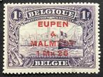 1920.  Opdruk: EUPEN & MALMÉDY 1Mk25.(OC61).MH., Orginele gom, Ophalen of Verzenden, Postfris, Overig
