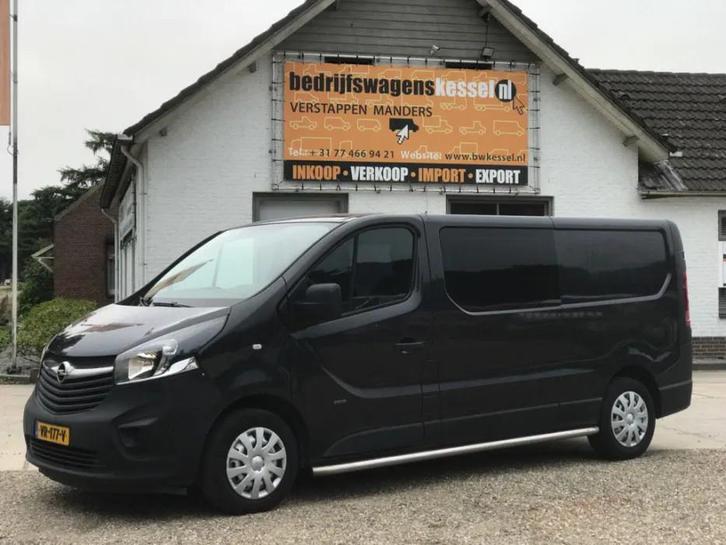Opel Vivaro 1.6 CDTI 88 kW L2H1 Dubbel Cabine (bj 2015), Auto's, Bestelwagens en Lichte vracht, Bedrijf, Te koop, ABS, Airconditioning