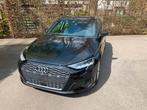 Audi A3 sportback TSI  2023 automaat, Auto's, Automaat, Euro 6, Zwart, Bedrijf