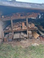 Hout eiken balken juffers -planken enzo, Tuin en Terras, Brandhout, Ophalen