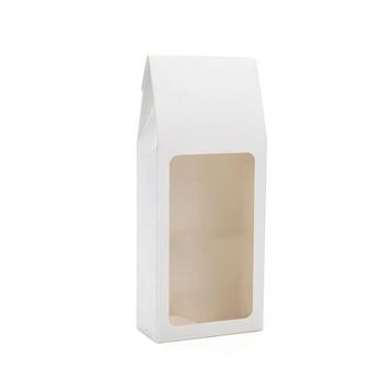 Kraftdoosjes met Venster glanzend Wit 9x4,5x21,5cm beschikbaar voor biedingen