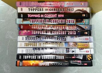 11 DVD's Toppers In Concert beschikbaar voor biedingen